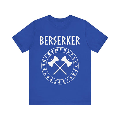 True Royal / S Viking Berserker with Runes T-shirt