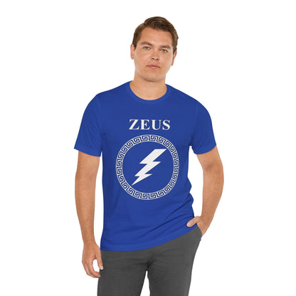 True Royal / S Zeus Thunderbolt T-Shirt