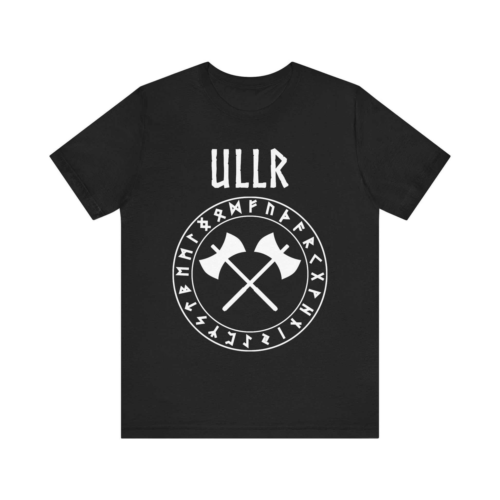 Ullr Norse God with Runes T-shirt