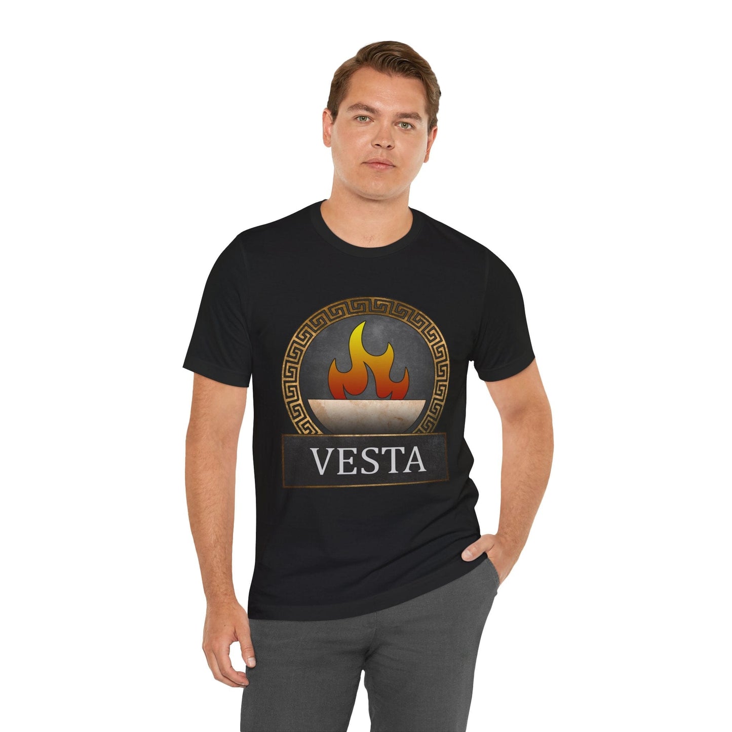 Vesta Roman Goddess Symbol T-Shirt