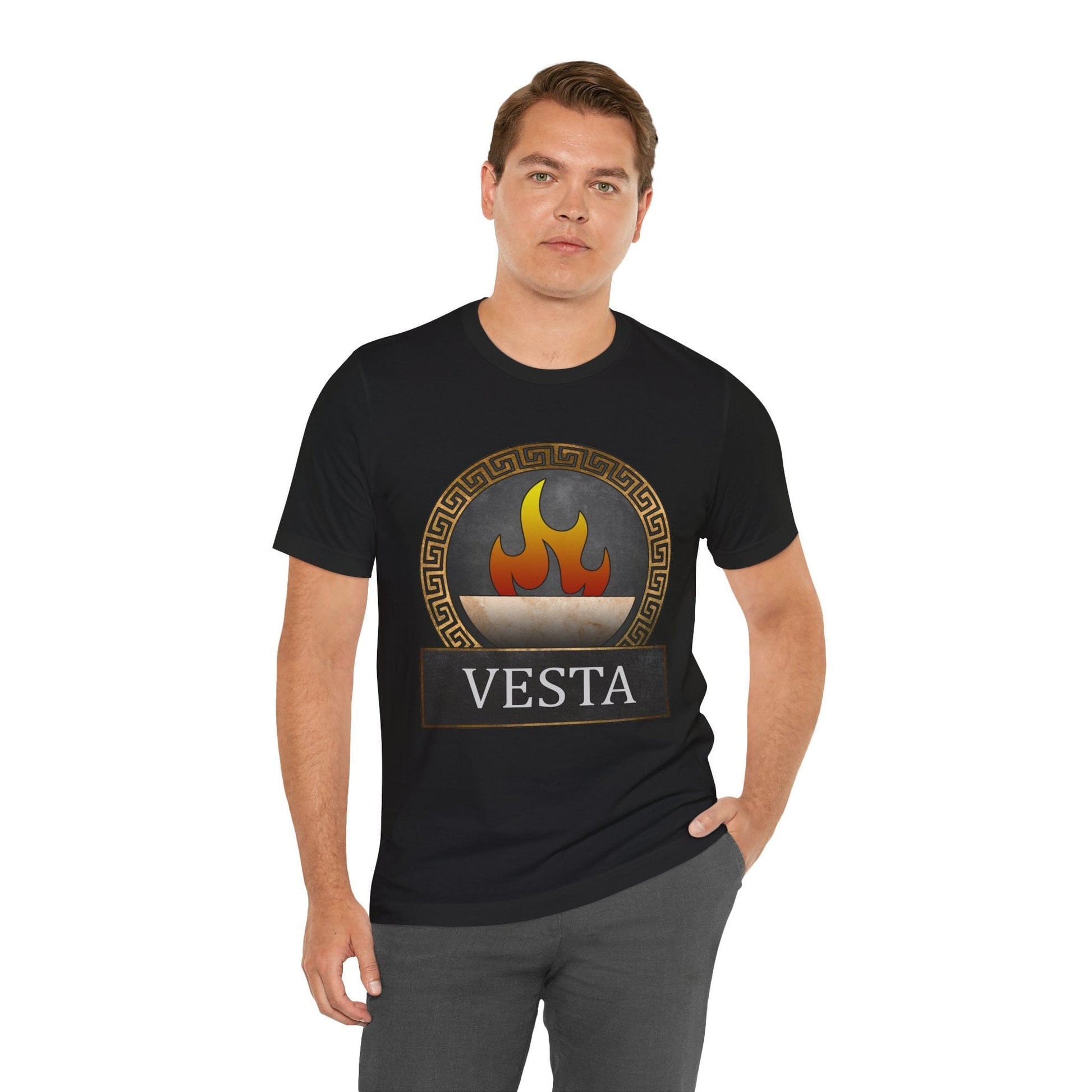 Vesta Roman Goddess Symbol T-Shirt