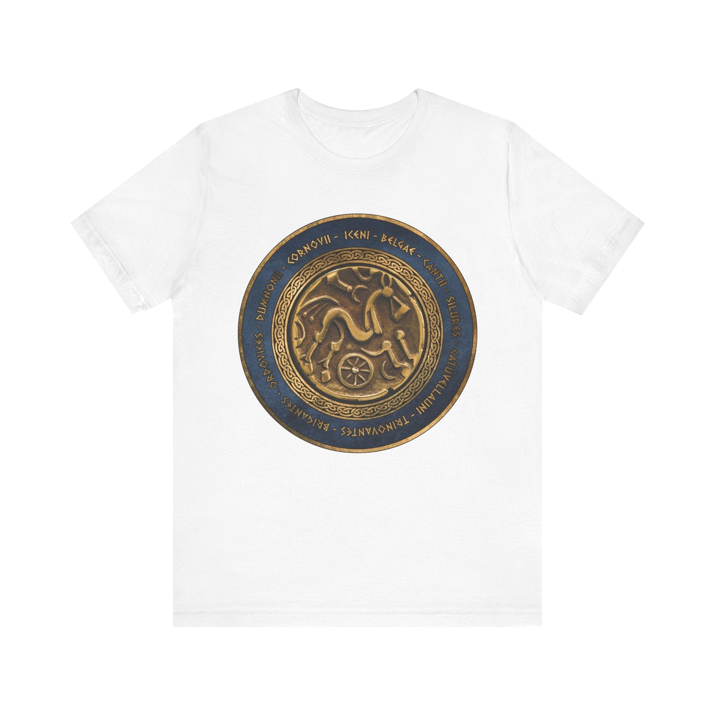 White / S Ancient Britannia - Tribes of Ancient Britain T-shirt