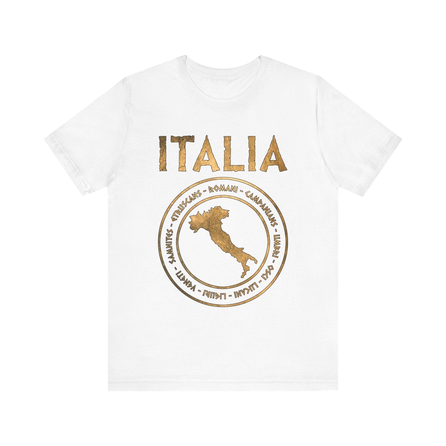 White / S Ancient Italian Tribes of Italia Ancient Italy T-Shirt