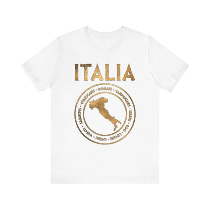 White / S Ancient Italian Tribes of Italia Ancient Italy T-Shirt
