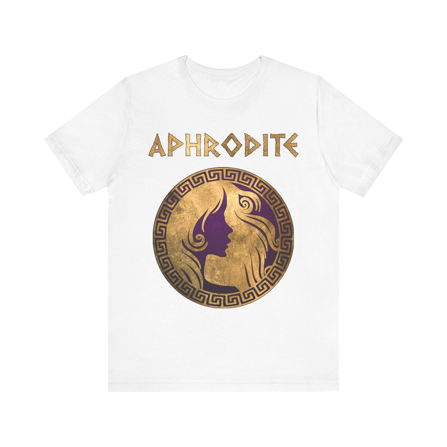 White / S Aphrodite Greek Goddess of Love and Beauty T-shirt