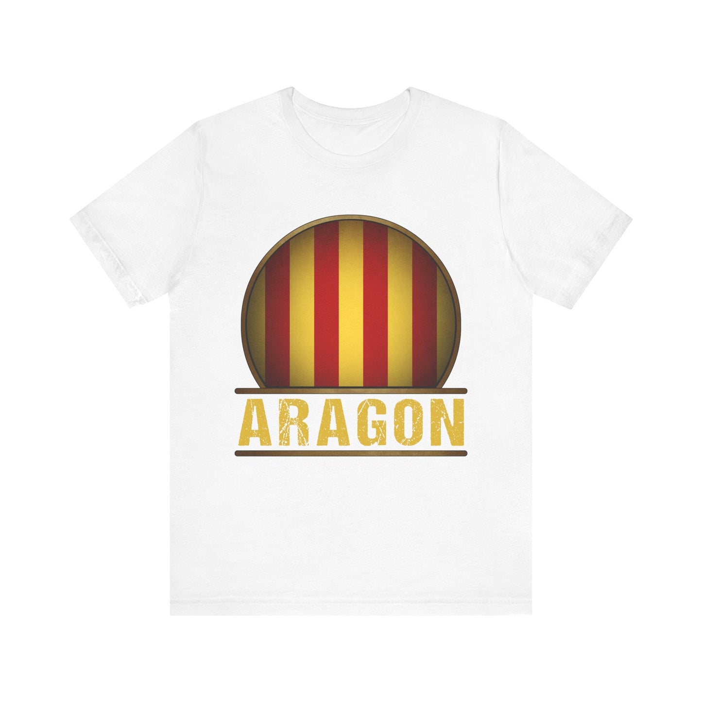 White / S Aragon Heraldry - Kingdom of Aragon T-shirt