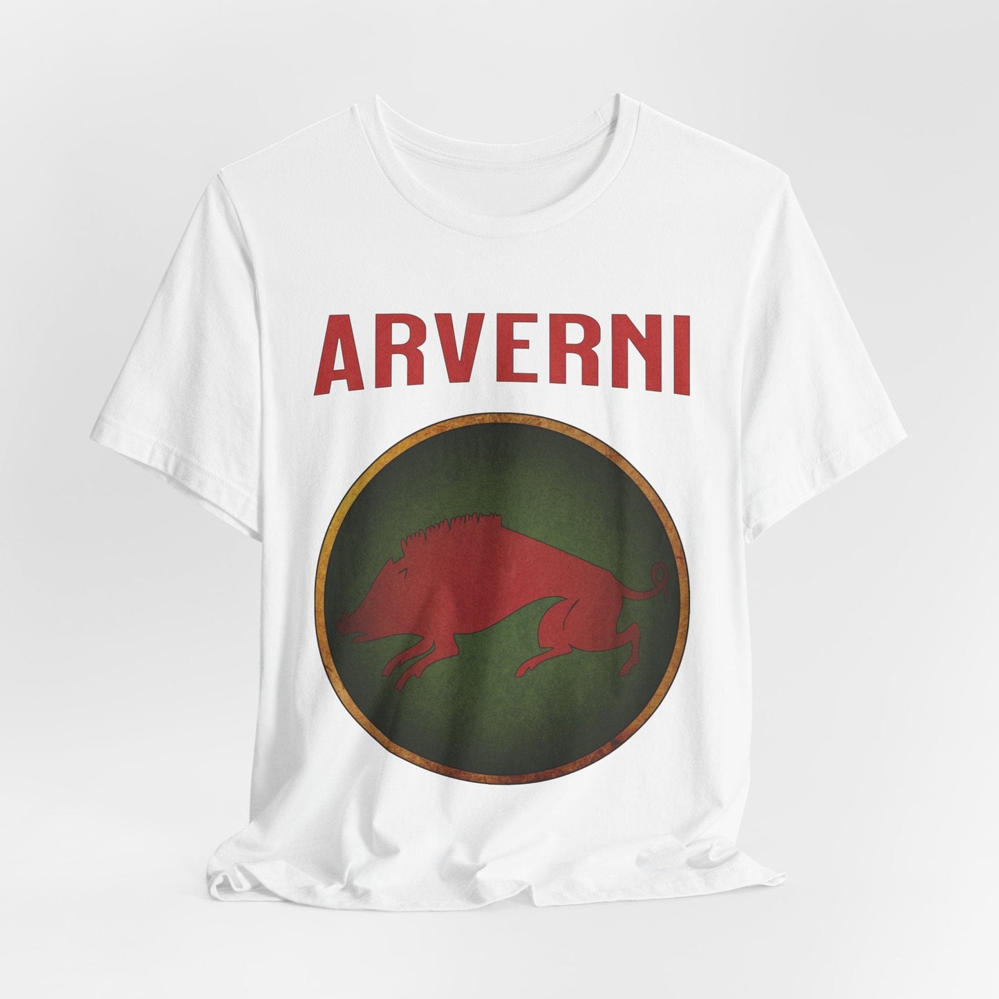 White / S Arverni Gallic Tribe T-Shirt