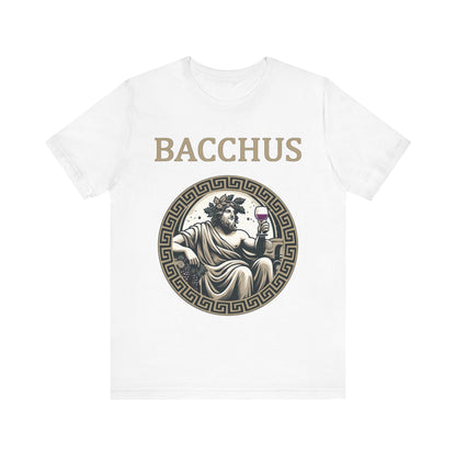 White / S Bacchus Roman God of Wine, Madness and Festivals T-Shirt