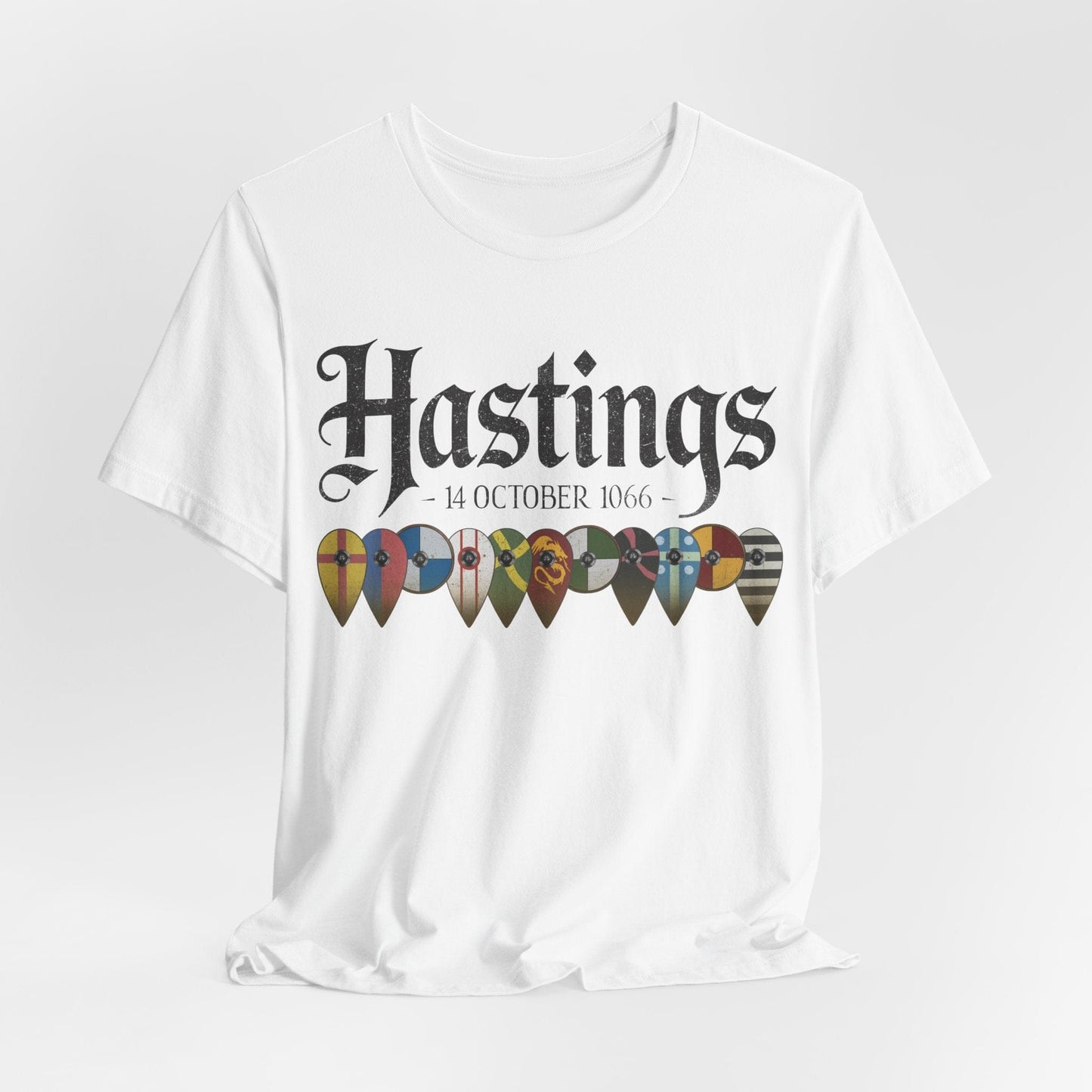 White / S Battle of Hastings 1066 T-Shirt
