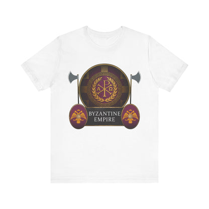 White / S Byzantine Empire Army T-Shirt