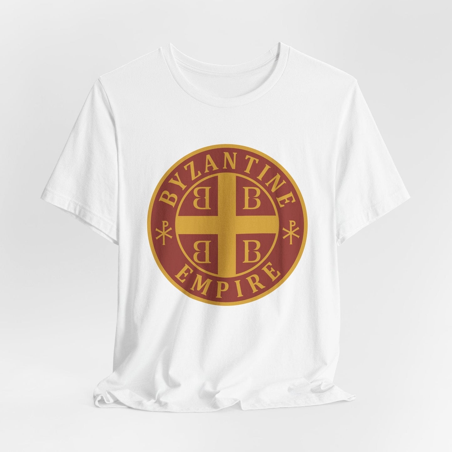 White / S Byzantine Empire Symbol T-Shirt