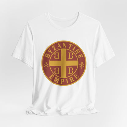 White / S Byzantine Empire Symbol T-Shirt