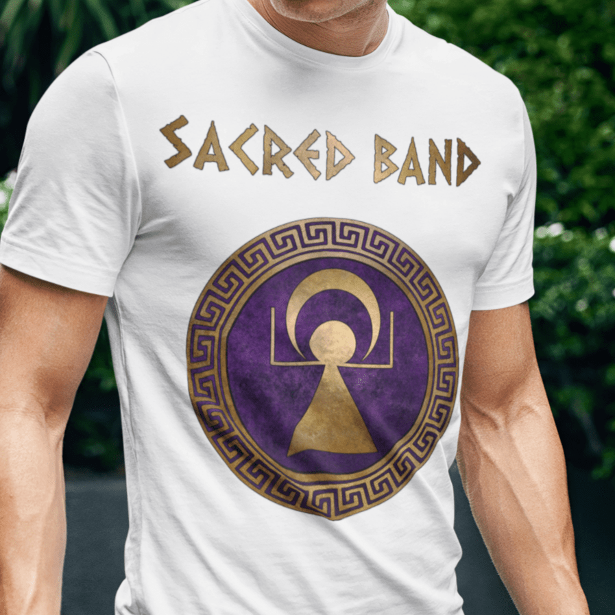 White / S Carthage Sacred Band T-Shirt