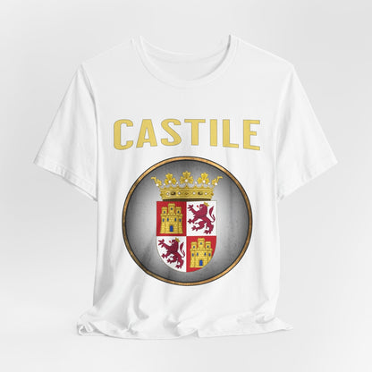 White / S Castile Medieval Spain T-Shirt