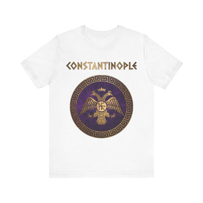 White / S Constantinople Byzantine Empire Symbol T-Shirt