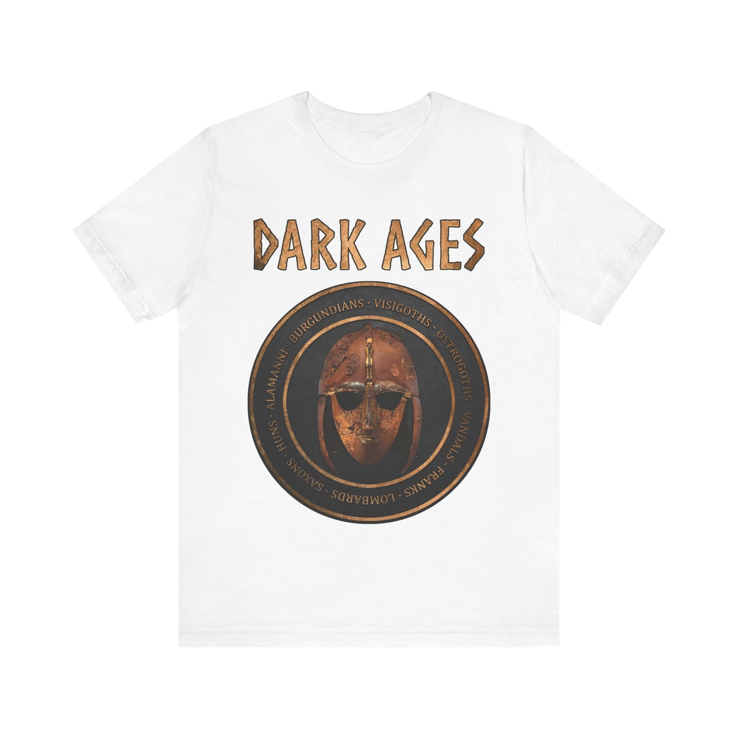 White / S Dark Ages Barbarian Kingdoms and Tribes T-Shirt