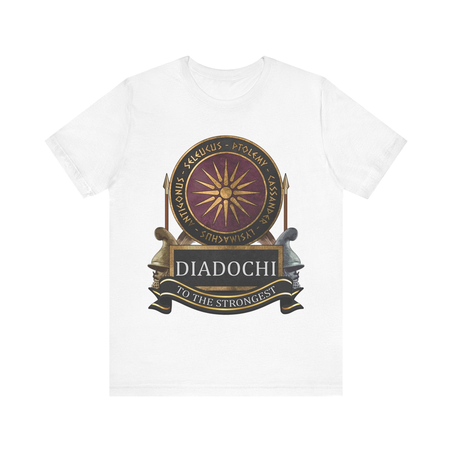 White / S Diadochi Wars - To the Strongest T-Shirt