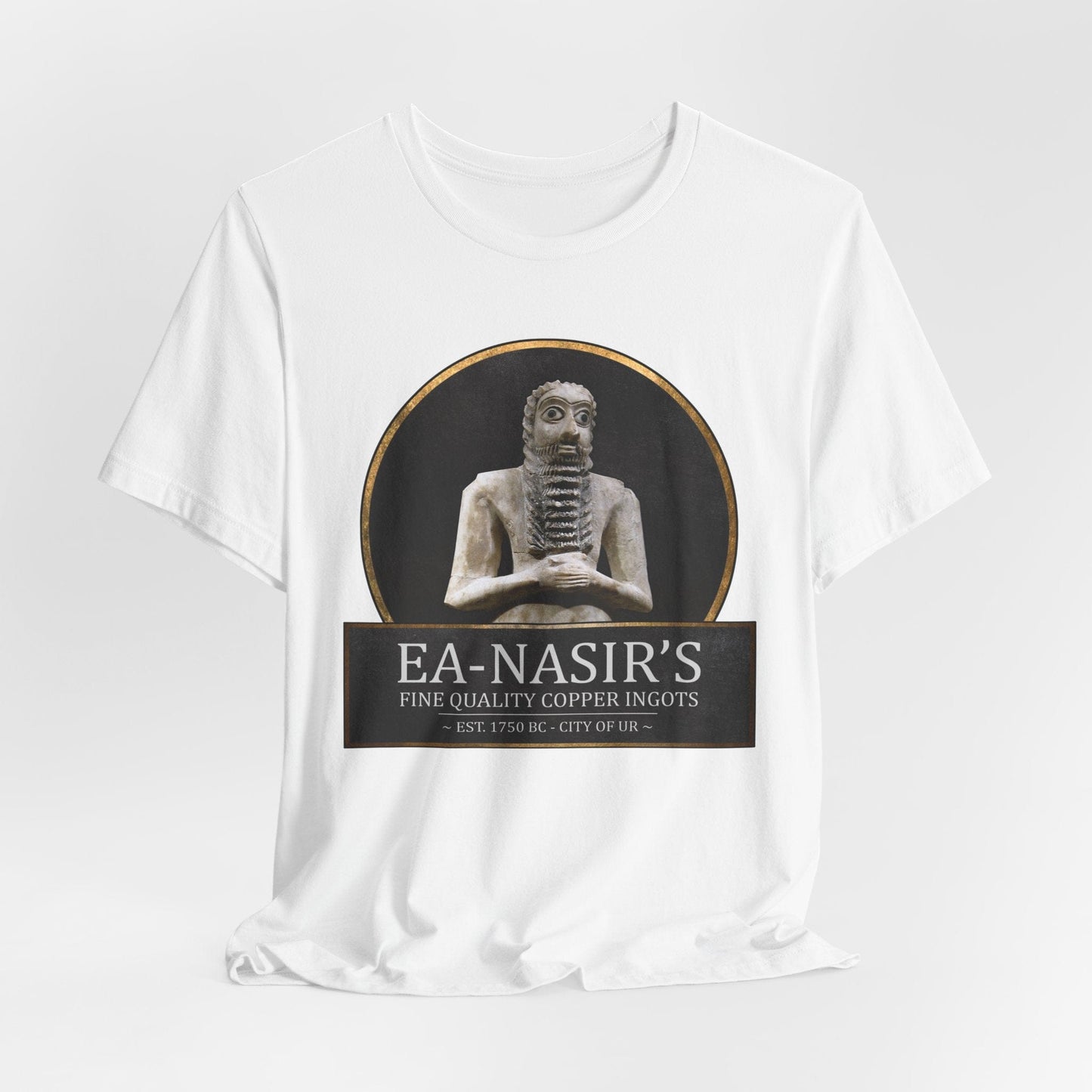 White / S Ea-Nasir's Fine Quality Copper Ingots T-Shirt