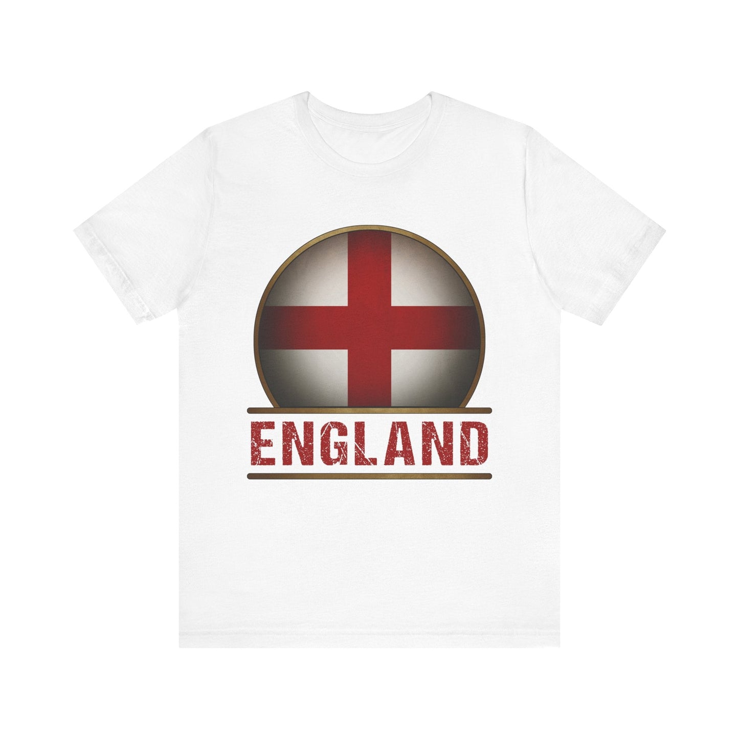 White / S England Heraldry - Cross of Saint George T-Shirt