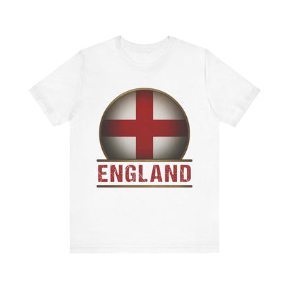 White / S England Heraldry - Cross of Saint George T-Shirt