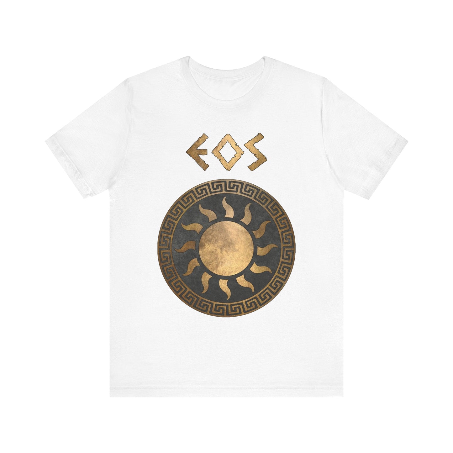 White / S Eos Greek Goddess of the Dawn T-shirt