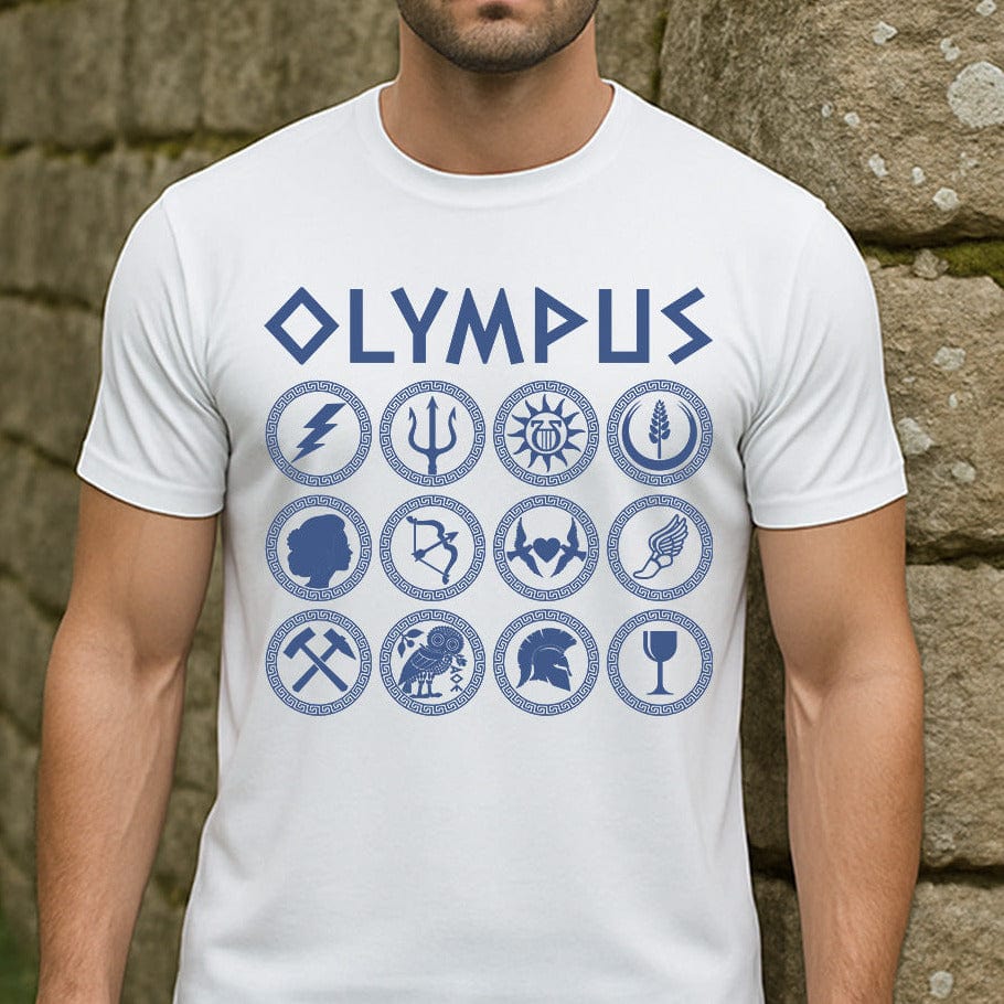 White / S Gods of Olympus T-Shirt