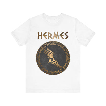 White / S Greek God Hermes - Messenger of the Gods T-Shirt