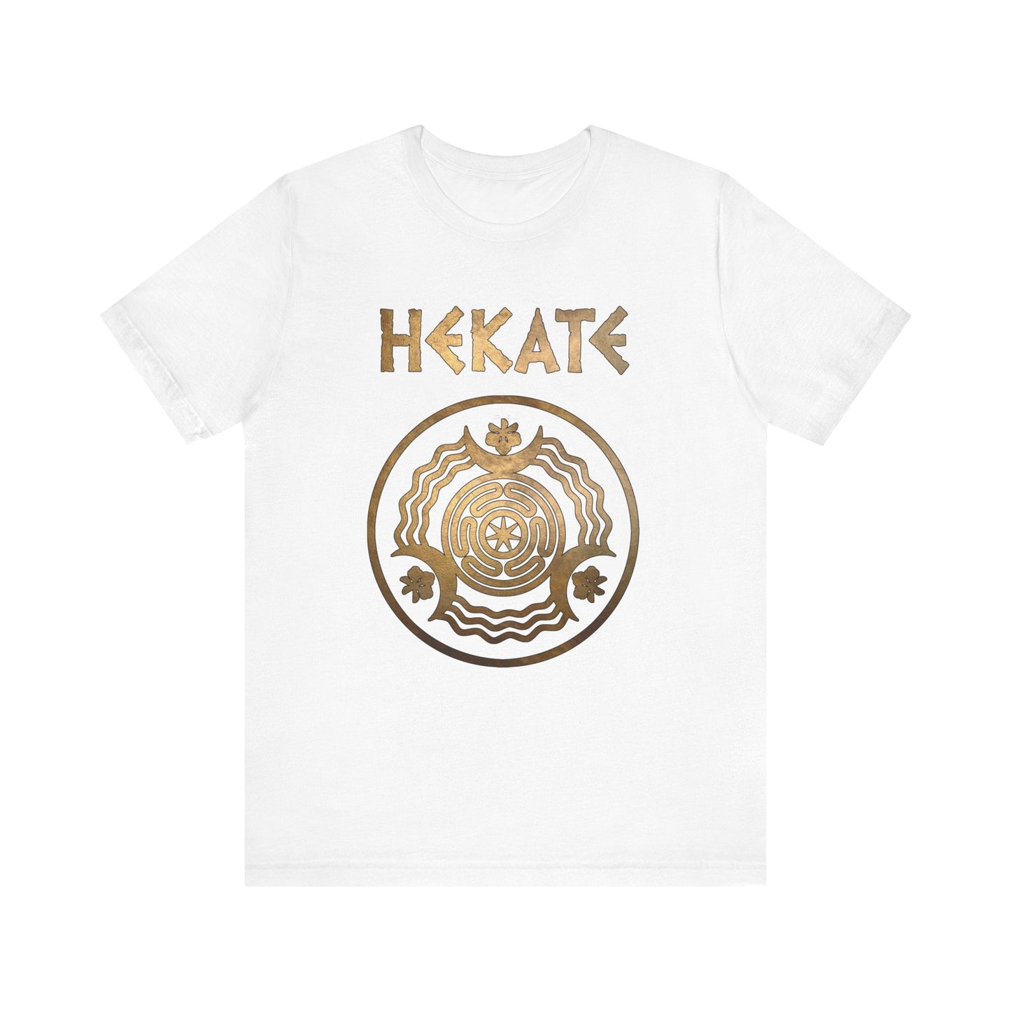 White / S Hekate Greek Goddess of Witchcraft and Magic T-shirt