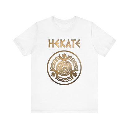 White / S Hekate Greek Goddess of Witchcraft and Magic T-shirt