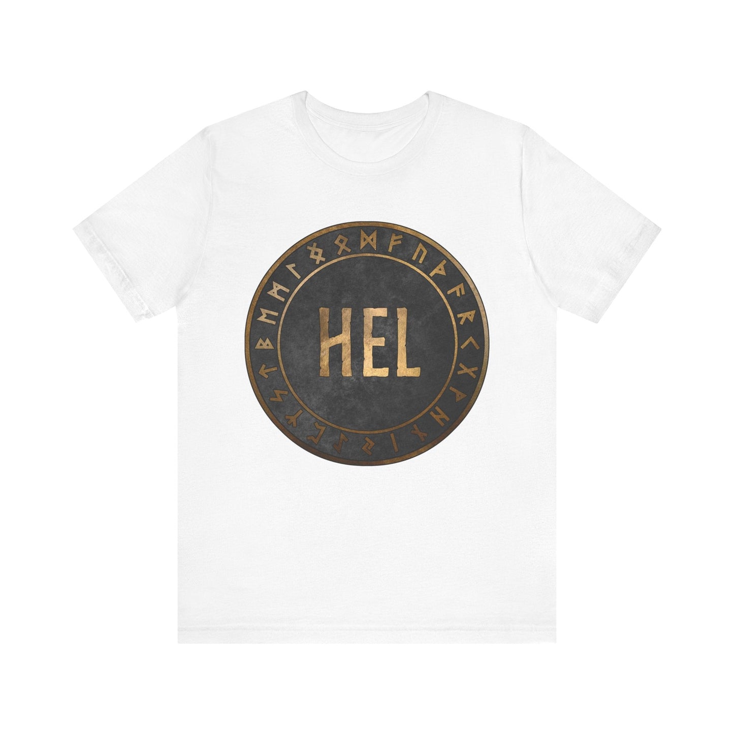 White / S Hel Norse Mythology T-Shirt