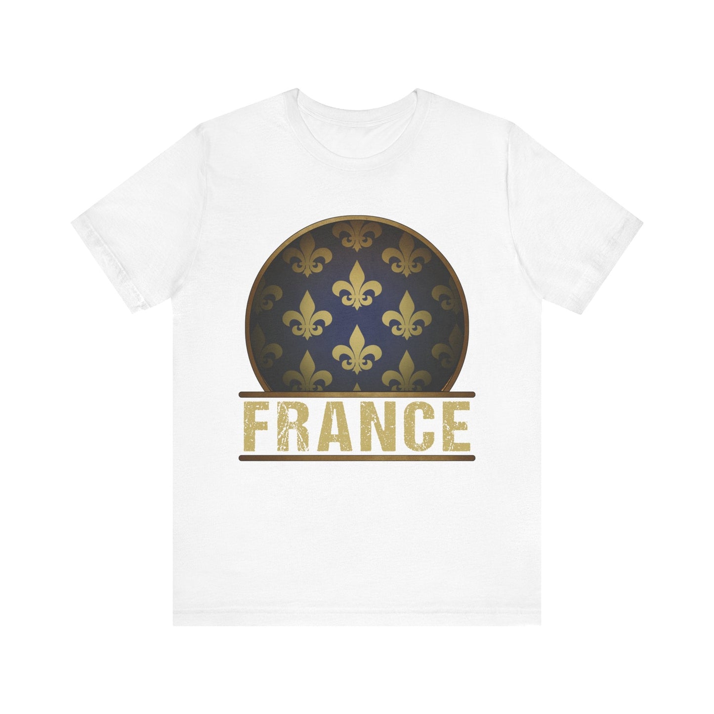 White / S Kingdom of France Fleur-de-lis T-Shirt