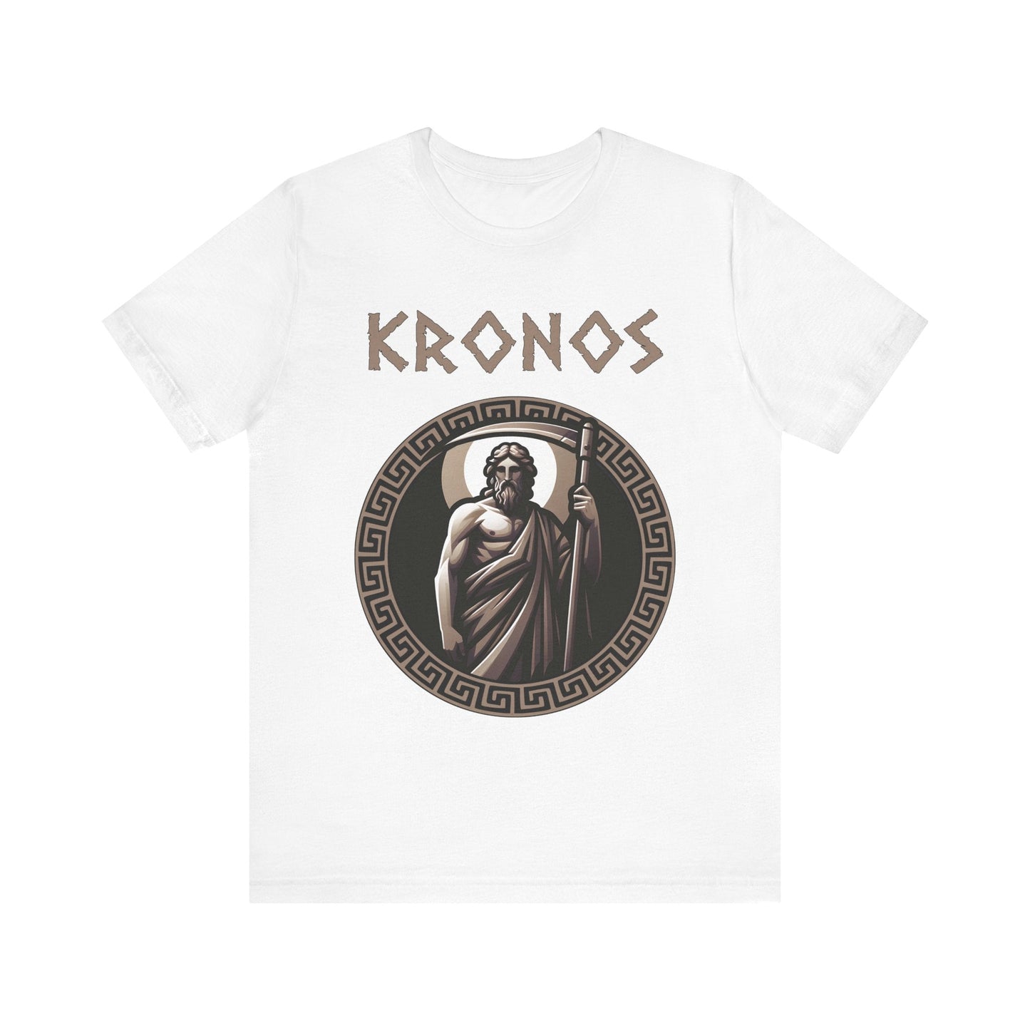 White / S Kronos - Ancient Greek Titan - Greek Mythology T-shirt