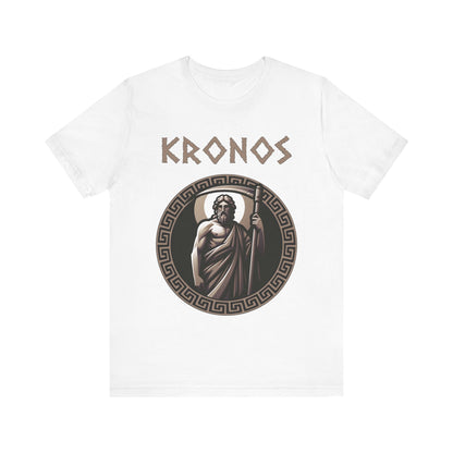 White / S Kronos - Ancient Greek Titan - Greek Mythology T-shirt