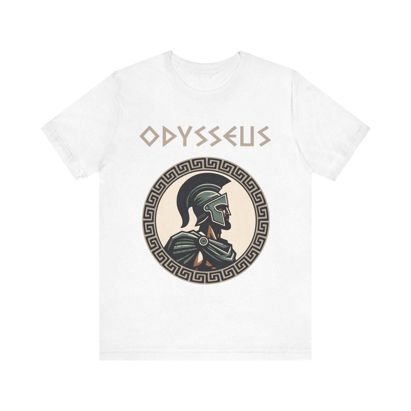 White / S Odysseus - Hero of the Trojan War T-Shirt