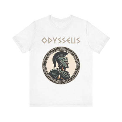 White / S Odysseus - Hero of the Trojan War T-Shirt