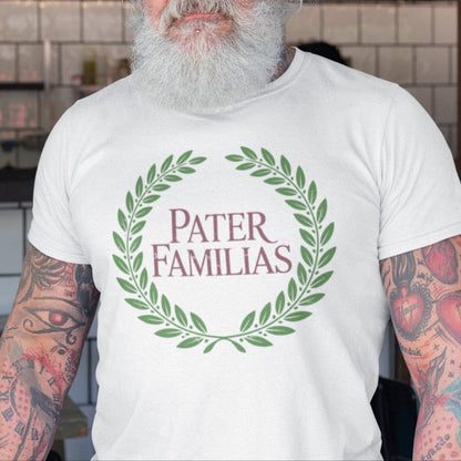 White / S Pater Familias - Ancient Rome T-Shirt