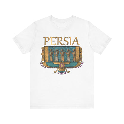 White / S Persia - Immortals of the Achaemenid Persian Empire T-shirt