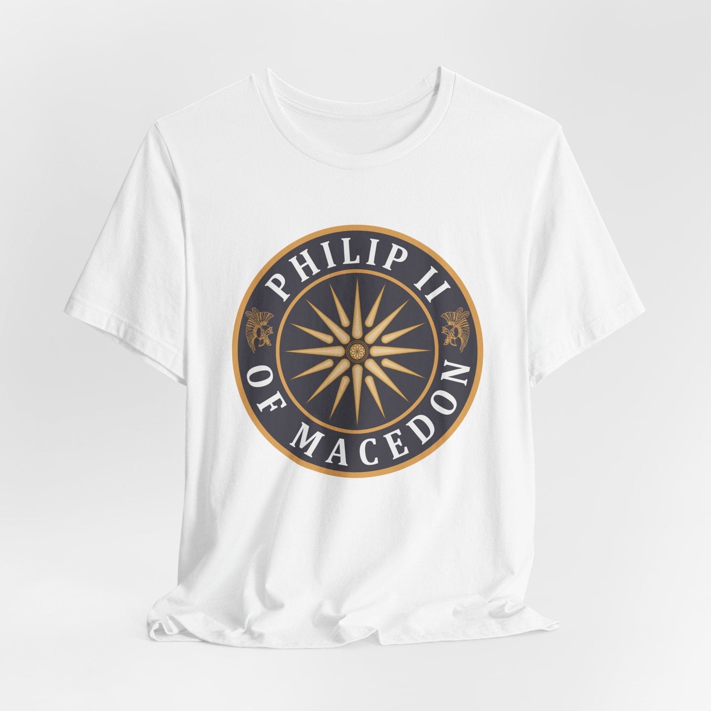 White / S Philip II of Macedon T-Shirt