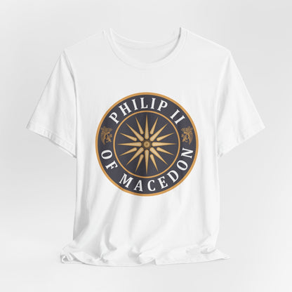 White / S Philip II of Macedon T-Shirt