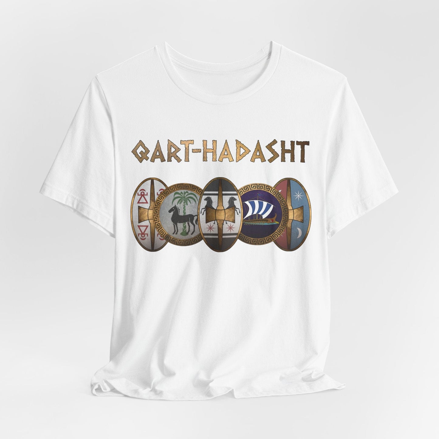 White / S Qart-Hadasht Ancient Carthage T-Shirt
