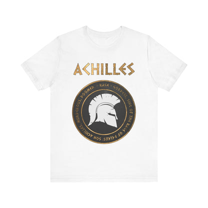 White / S Rage of Achilles - Homer the Iliad T-Shirt