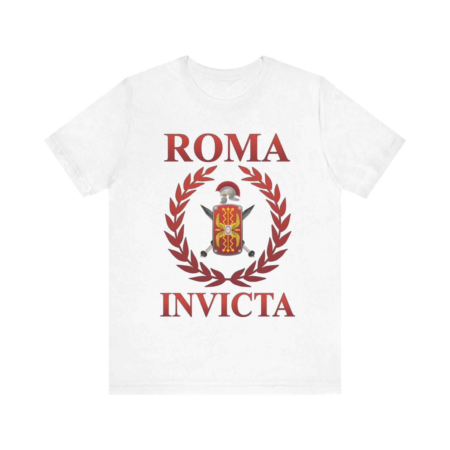White / S Roma Invicta Roman Empire Legionary Glory T-shirt