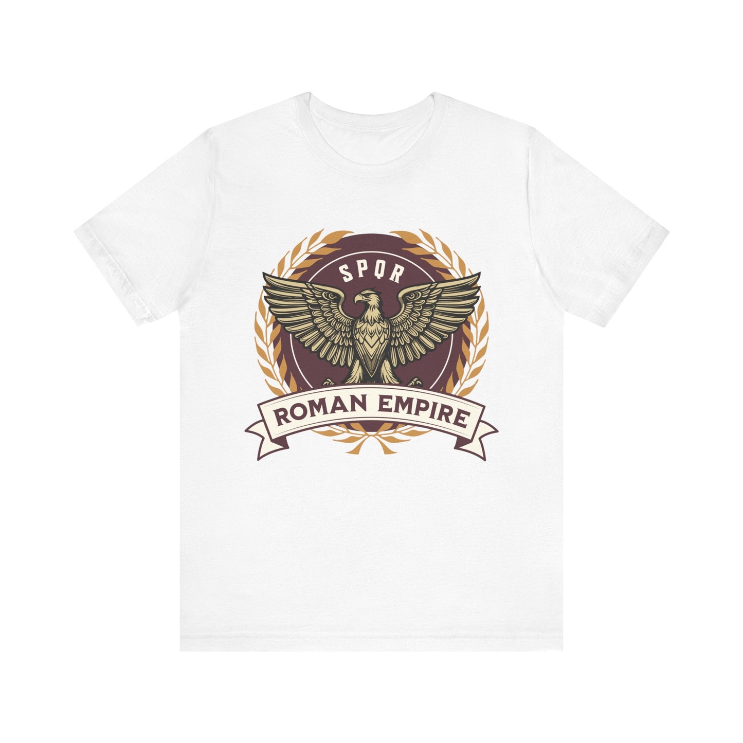White / S Roman Empire Shirt - Roman Eagle Standard T-Shirt