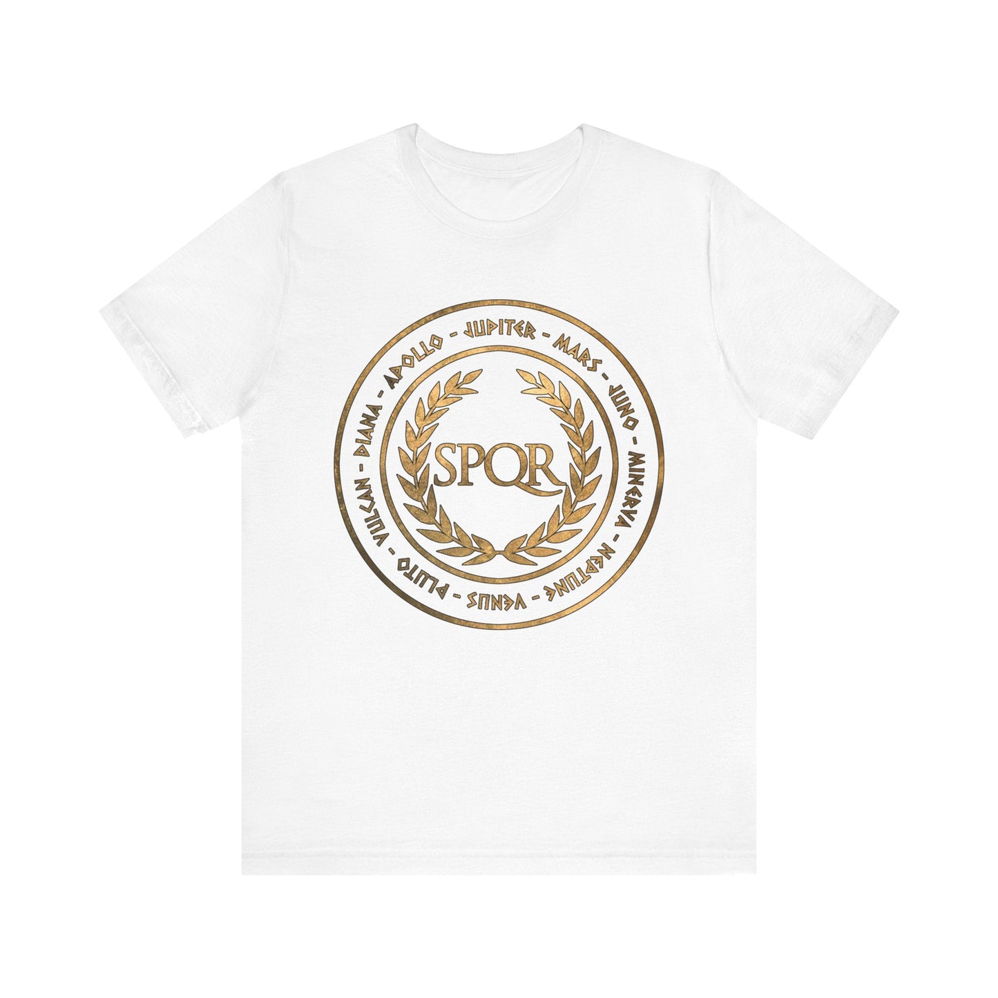 White / S Roman Gods T-Shirt