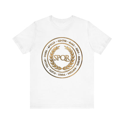 White / S Roman Gods T-Shirt