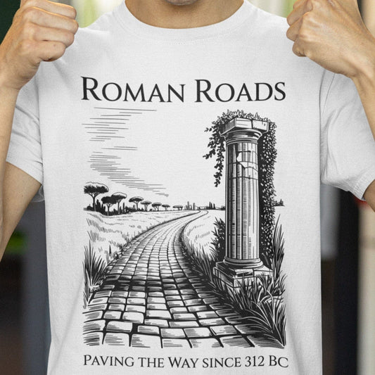 White / S Roman Roads T-Shirt