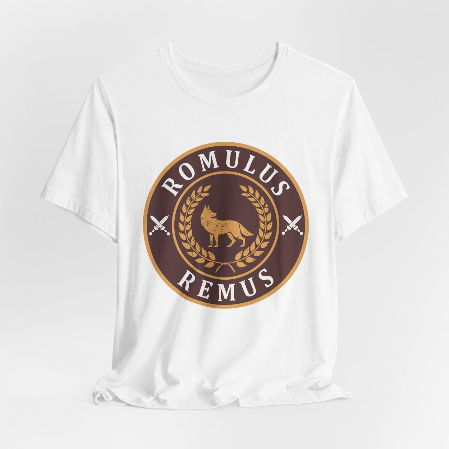 White / S Romulus and Remus - Founding of Rome T-Shirt