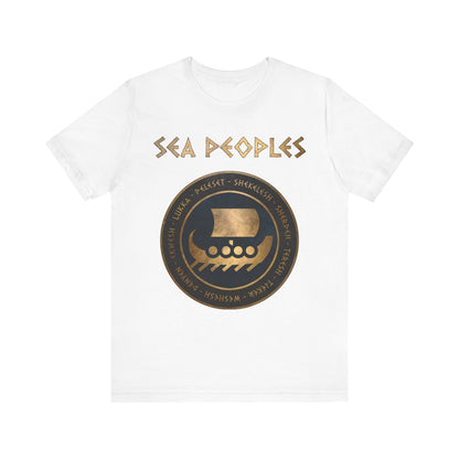 White / S Sea Peoples - The Late Bronze Age Collapse History T-shirt