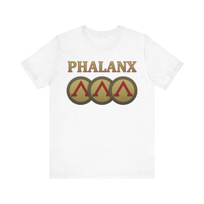 White / S Spartan Phalanx T-shirt