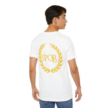 White / S SPQR Roman Empire Double Sided SPQR T-Shirt